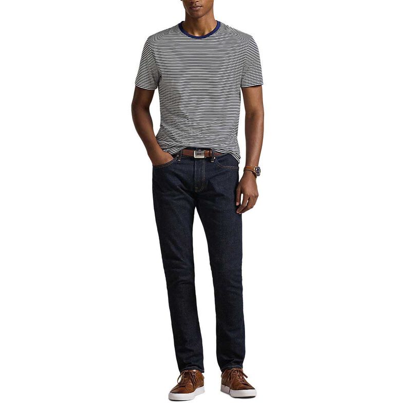 Polo Ralph Lauren Standard Fit Striped Lisle T-Shirt image number 3